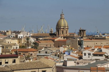 Palermo şehir merkezinde klasik mimari