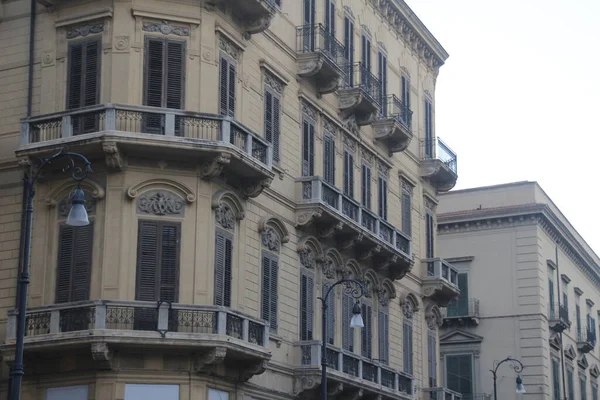 Arquitectura Clásica Centro Palermo — Foto de Stock