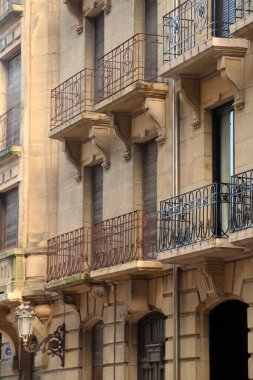 İspanya 'nın San Sebastian şehrinde mimarlık