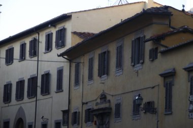 Floransa 'nın eski bir kasabasındaki mimar mirası.