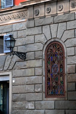 Floransa 'nın eski bir kasabasındaki mimar mirası.