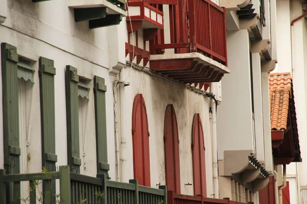 Casa Saint Jean Luz França — Fotografia de Stock