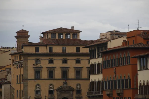 Património Arquitectónico Cidade Velha Florença — Fotografia de Stock