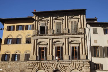 Floransa 'nın eski bir kasabasındaki mimar mirası.