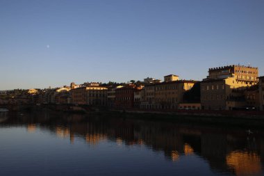 Floransa 'nın eski bir kasabasındaki mimar mirası.