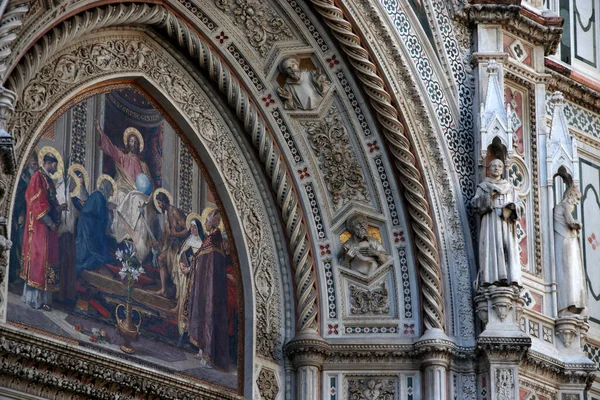 Patrimonio Arquitectónico Casco Antiguo Florencia — Foto de Stock
