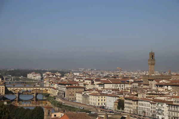 Dziedzictwo Architektoniczne Starym Mieście Florencji — Zdjęcie stockowe