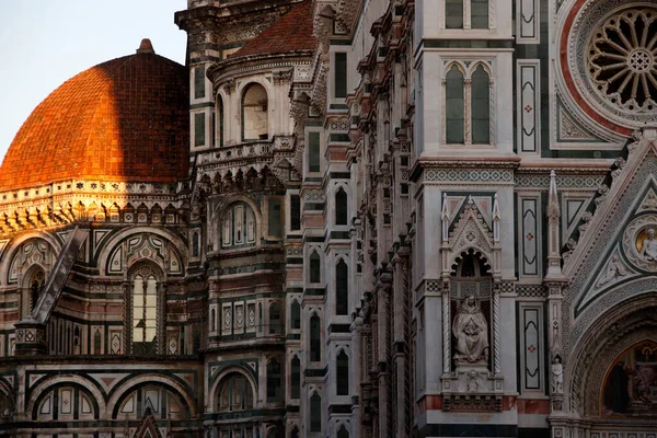 Architektonisches Erbe Der Altstadt Von Florenz — Stockfoto