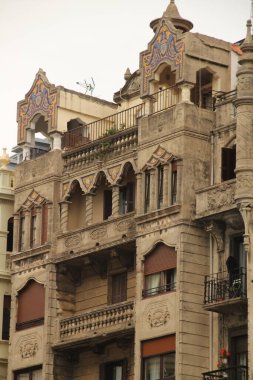 San Sebastian şehrinin manzarası