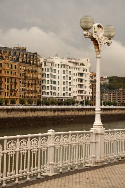 San Sebastian şehrinin manzarası