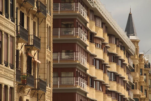 Uitzicht Stad San Sebastian — Stockfoto