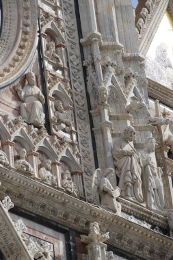 İtalya 'nın Sienna kentindeki sanat mirası.