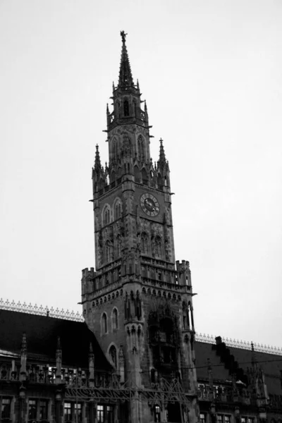 Architektur Der Münchner Altstadt — Stockfoto