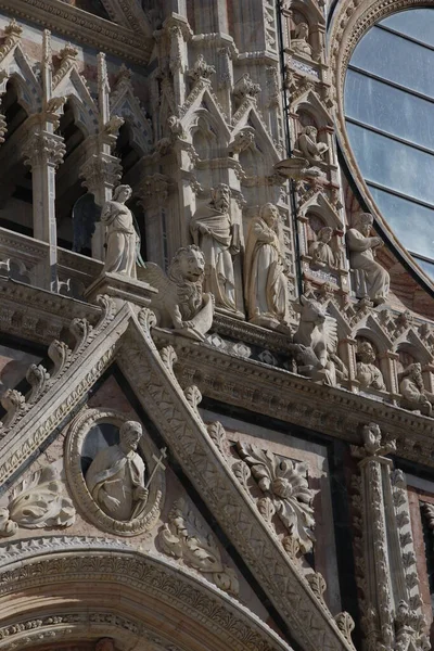 Patrimonio Artístico Ciudad Siena Italia — Foto de Stock