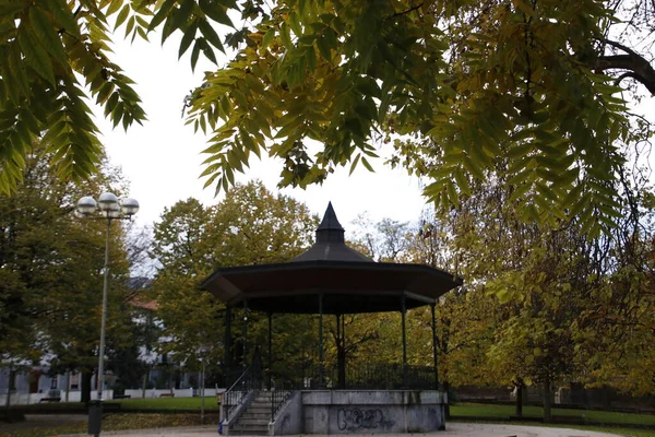 Осень Городском Парке — стоковое фото