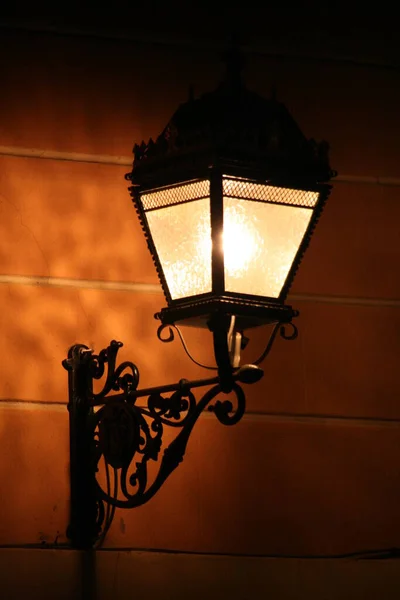 Lantern Městském Prostředí — Stock fotografie