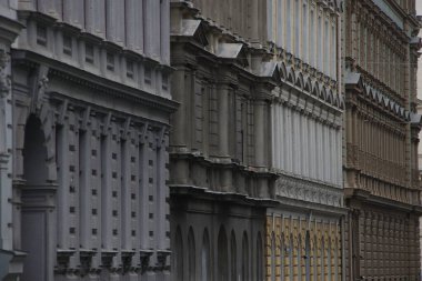 Viyana şehir merkezinde mimar mirası.