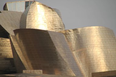 Bilbao şehrinin mimarisi.