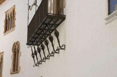 İspanya 'nın Sitges köyü manzarası