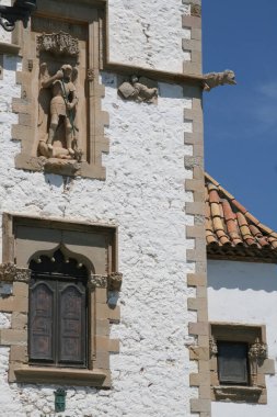 İspanya 'nın Sitges köyü manzarası