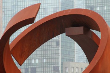 Bilbao şehrinin mimarisi.