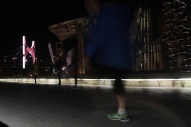 Bilbao şehrinin mimarisi.