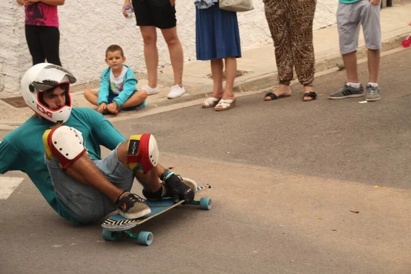 Schaatsen Straat — Stockfoto