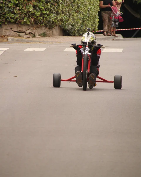 Patinage Dans Rue — Photo