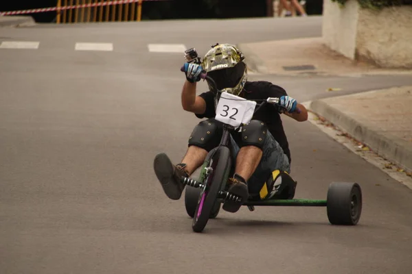 Patinage Dans Rue — Photo