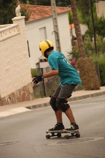 Patinar Rua — Fotografia de Stock