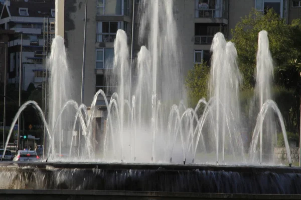 Fonte Ambiente Urbano — Fotografia de Stock