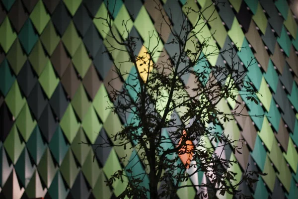 毕尔巴鄂一座现代建筑的立面 — 图库照片