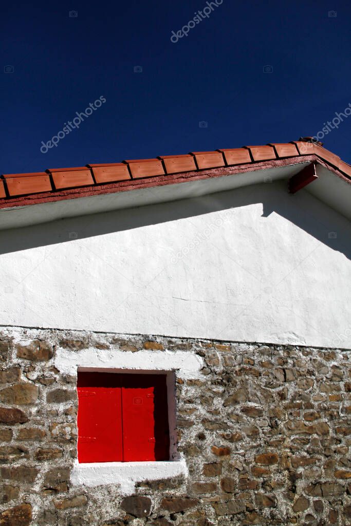 Basque house in the countryside