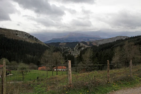 Paisagem Nas Montanhas Bilbau — Fotografia de Stock