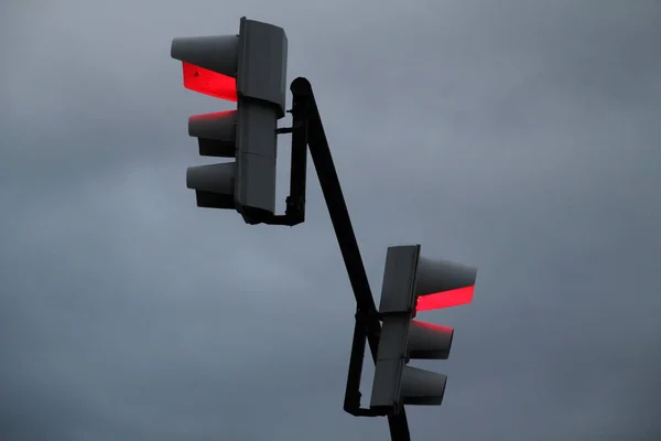 Verkeerslichten Stad — Stockfoto