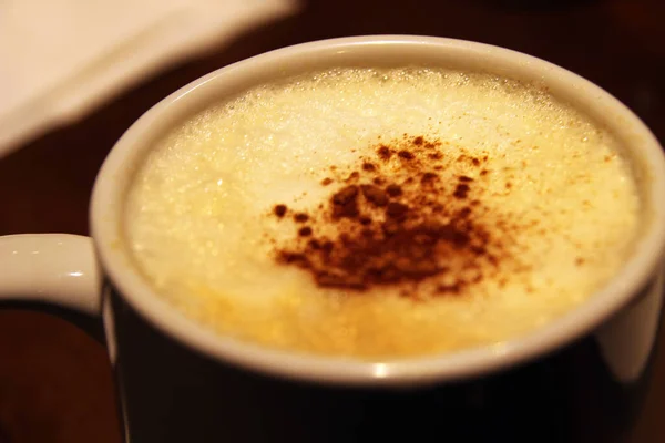 Taza Café Fondo Negro — Foto de Stock