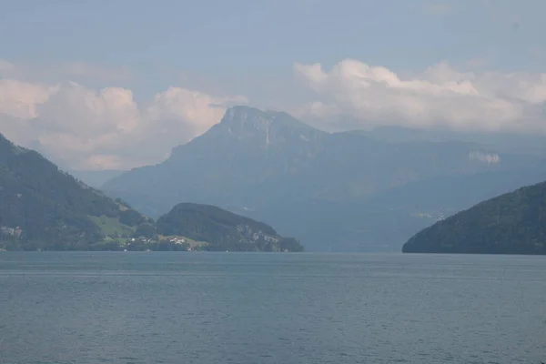 Lake Countryside Switzerland — Stock Photo, Image