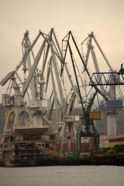 Harbor Estuary Bilbao — Stock Photo, Image