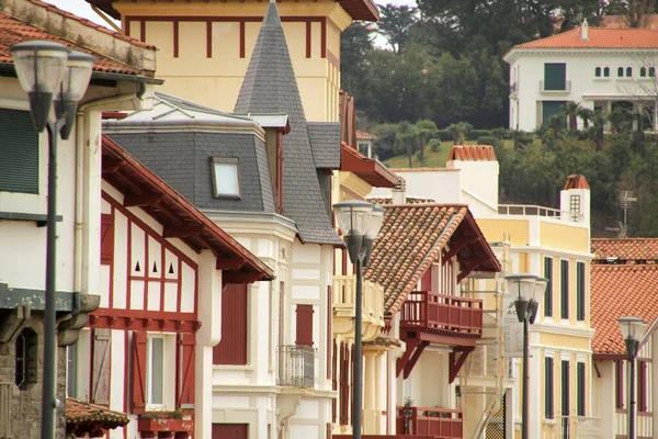 Casa Saint Jean Luz França — Fotografia de Stock