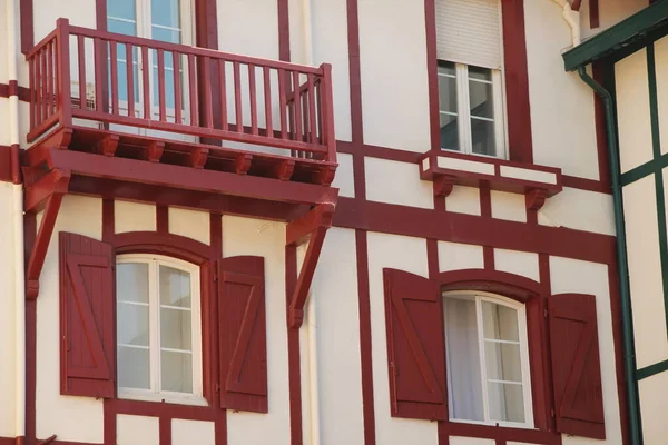 Byggnad Vid Stranden Biarritz Frankrike — Stockfoto