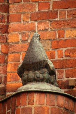 Bremen, Almanya 'nın eski bir kasabasında mimarlık