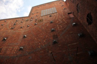 Bremen, Almanya 'nın eski bir kasabasında mimarlık