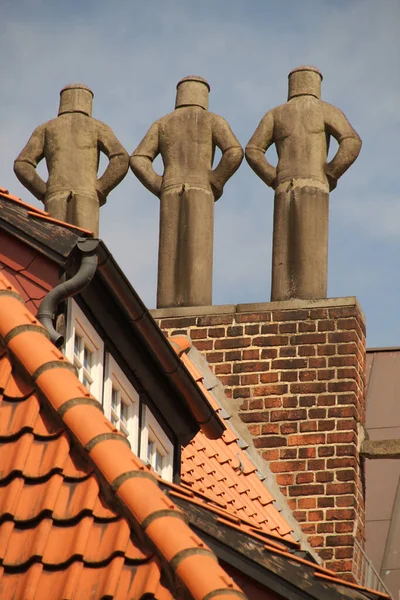 Arquitetura Cidade Velha Bremen Alemanha — Fotografia de Stock