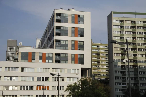 Architecture Downtown Warsaw Poland — Stock Photo, Image