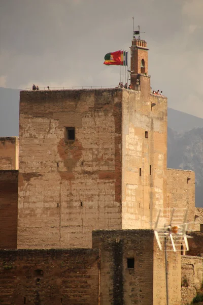 Vista Del Casco Antiguo Granada España — Foto de Stock