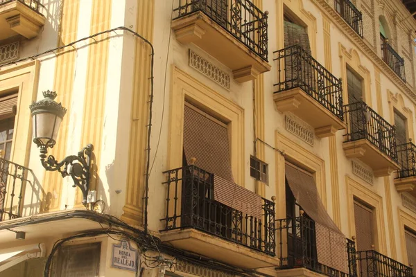 Vista Del Casco Antiguo Granada España —  Fotos de Stock