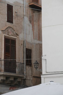 Palermo şehir merkezinde mimarlık.