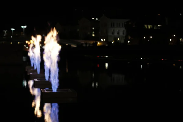 Primo Piano Delle Fiamme — Foto Stock