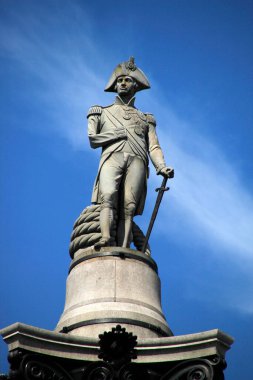 Londra, Trafalgar Meydanı 'ndaki anıt.