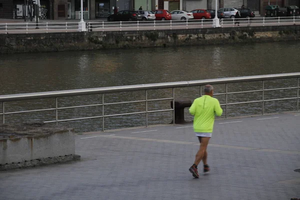 Running Urban Environment — Stock Photo, Image